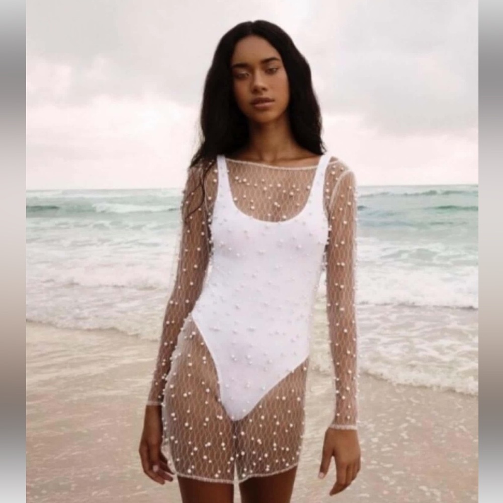 Ezili Swim Long Sleeve Mini Dress